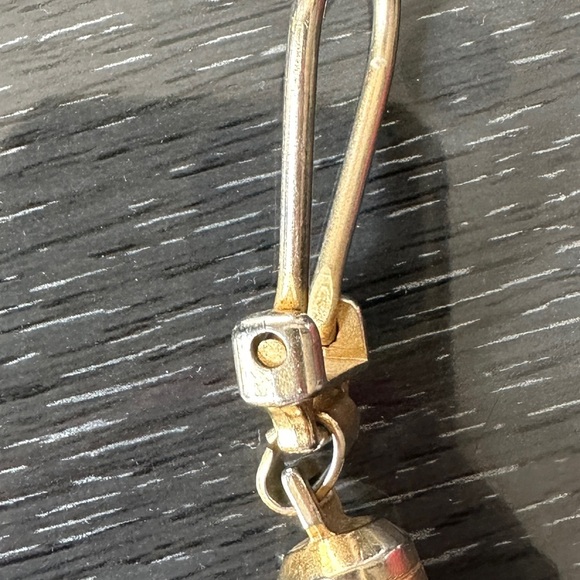 Unique vintage fur bag belt charm key chain brown fur (mink?) - Picture 7 of 16